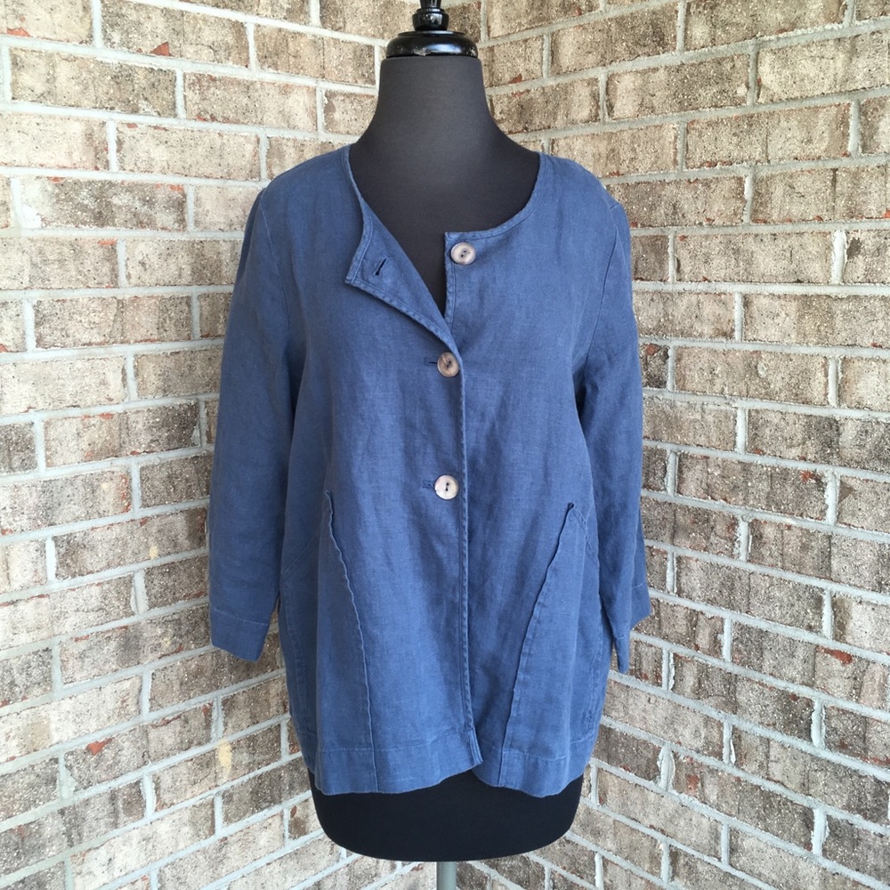 J. Jill Blue Jacket